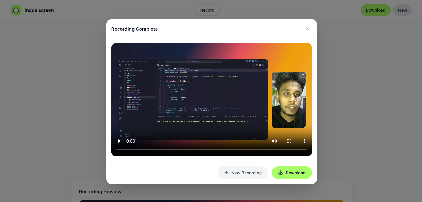 Linqqe Screen - Screenshot 3 showing product features and functionality