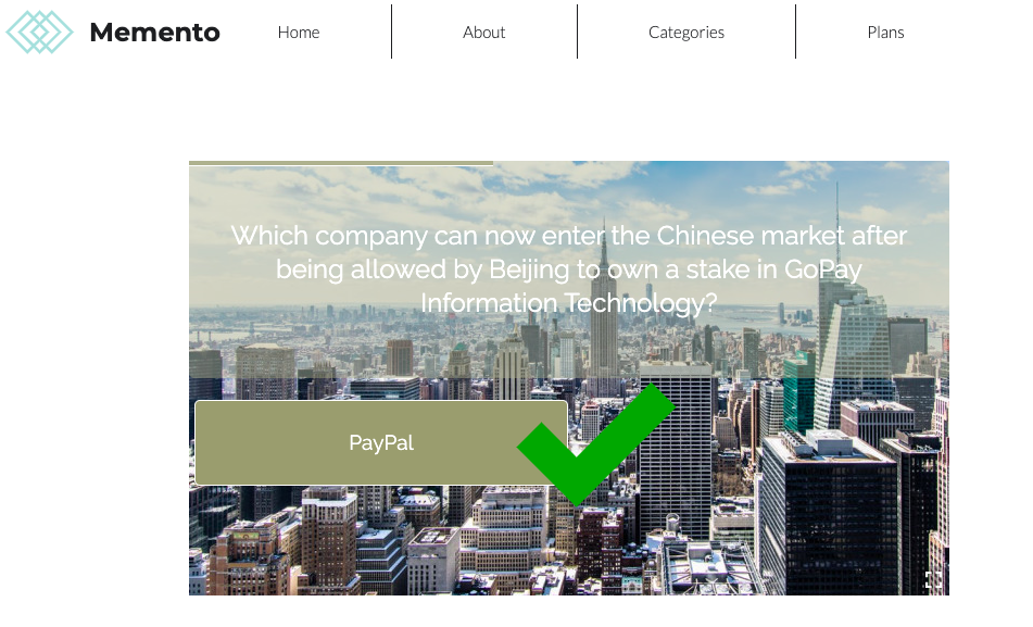 Memento gallery image