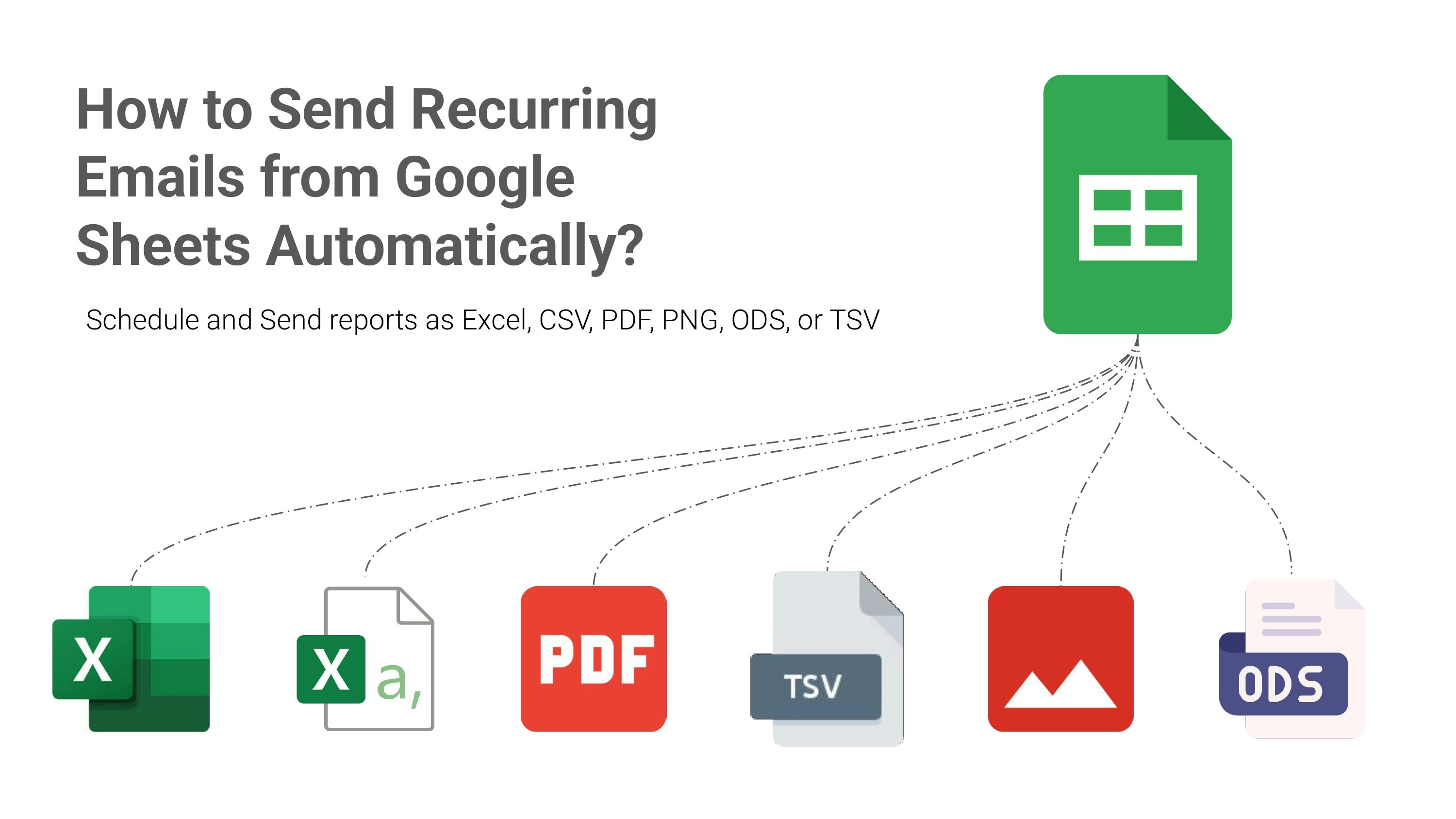 Schema en e -mail spreadsheets - Automatiseer de planning van Google Sheets E -mails en -uitvoering media 2