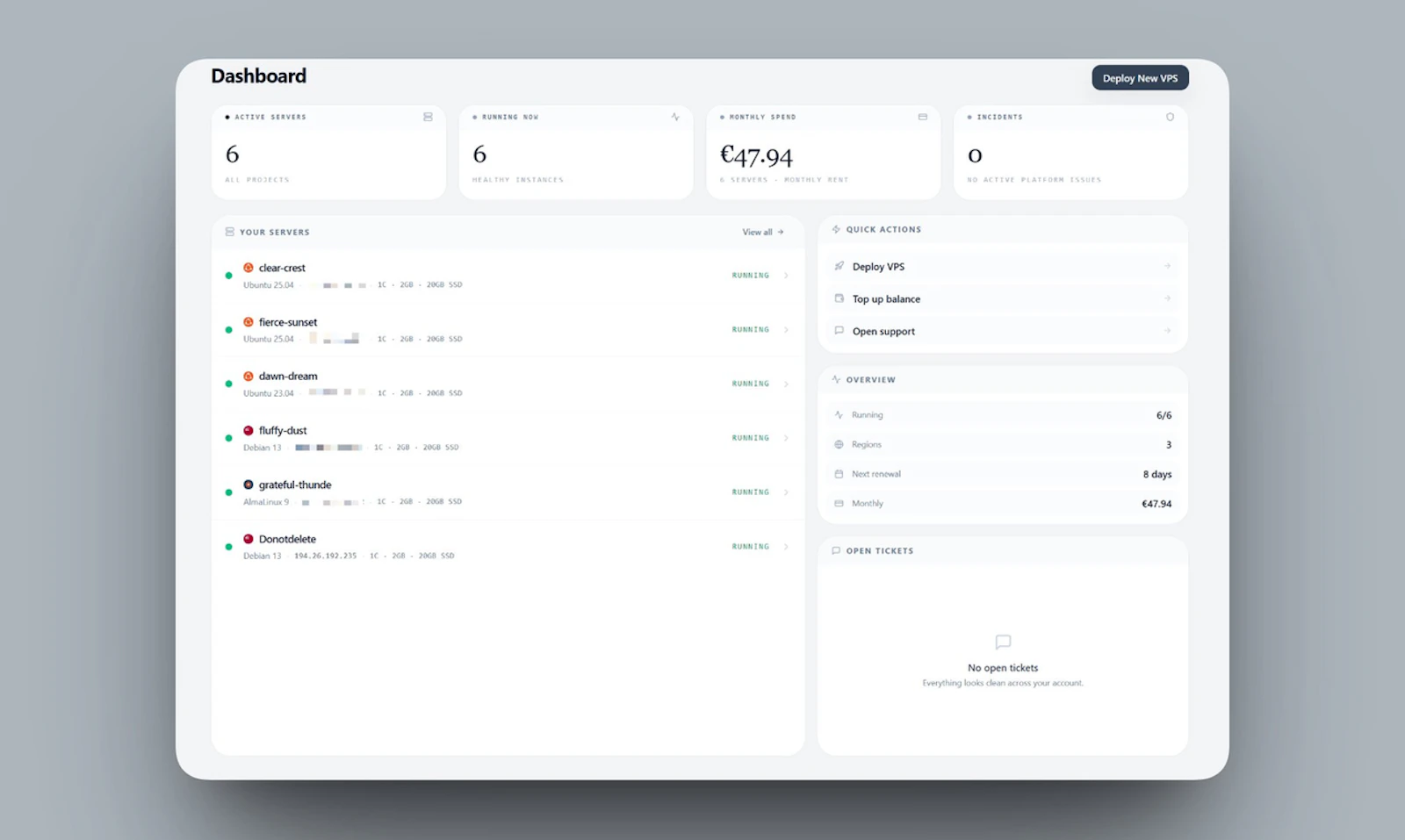 Tenma Cloud - VPS  screenshot 3