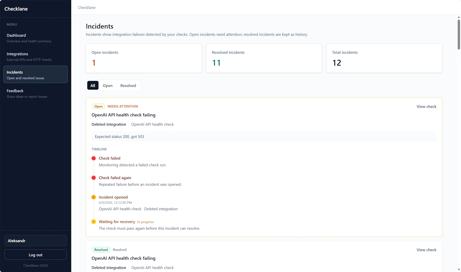 Checklane screenshot 3