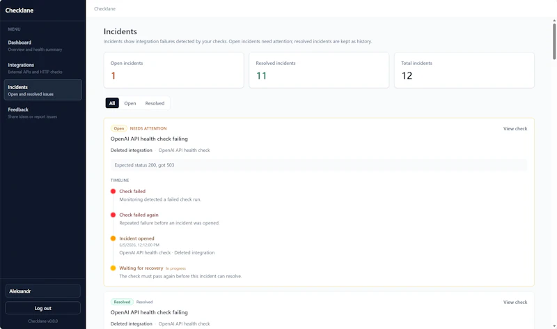 Checklane screenshot 3