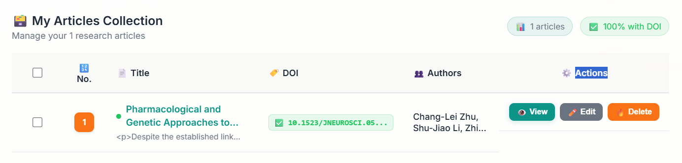 Research Locker - Screenshot 3 showing product features and functionality