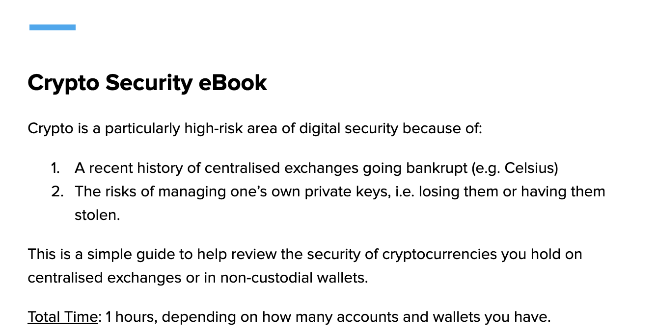 Media Ebook: Keselamatan Crypto Peribadi 2