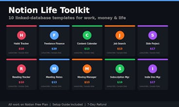 Notion Life Toolkit gallery image
