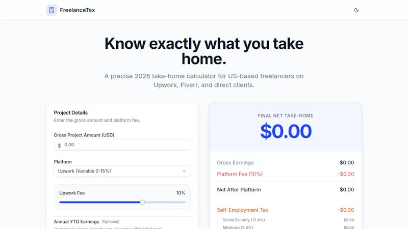 Tax For Freelancers screenshot 1