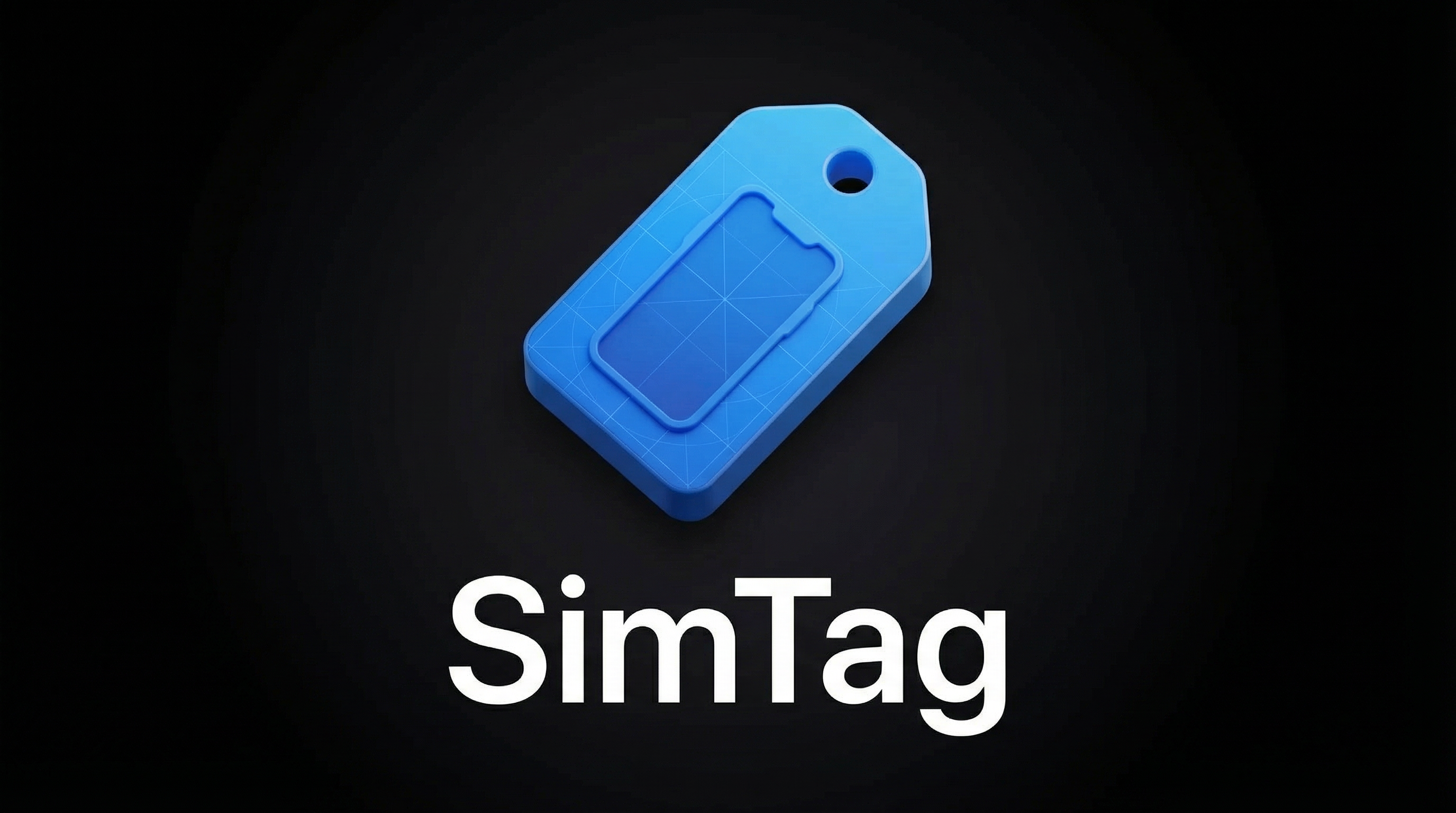 SimTag: Git Branch Overlay iOS Simulator - Product Hunt launch logo and brand identity