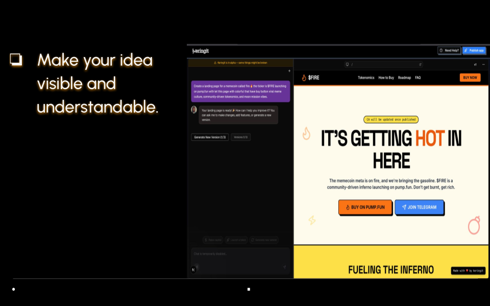Keringit.ai - Screenshot 4 showing product features and functionality