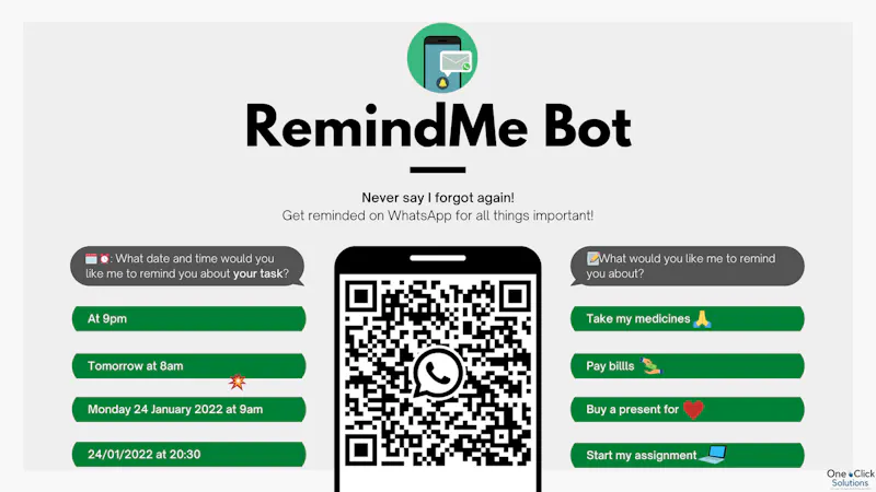 RemindMe Bot screenshot 1