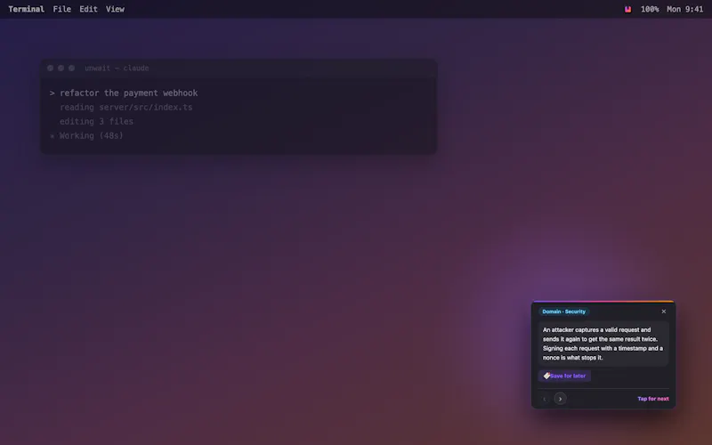 Unwait screenshot 4