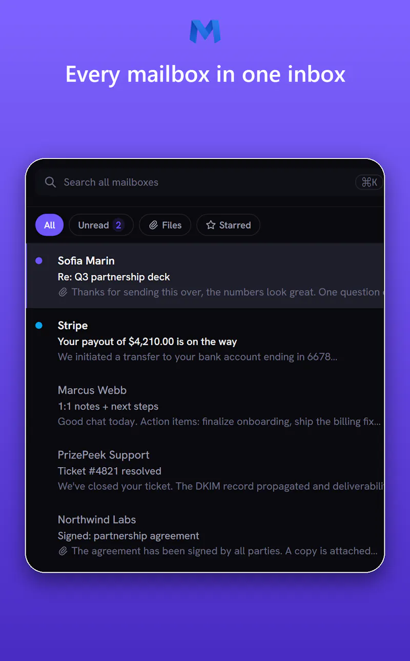 MailStrap screenshot 3