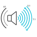 Audio extension Chrome & Edge extension logo