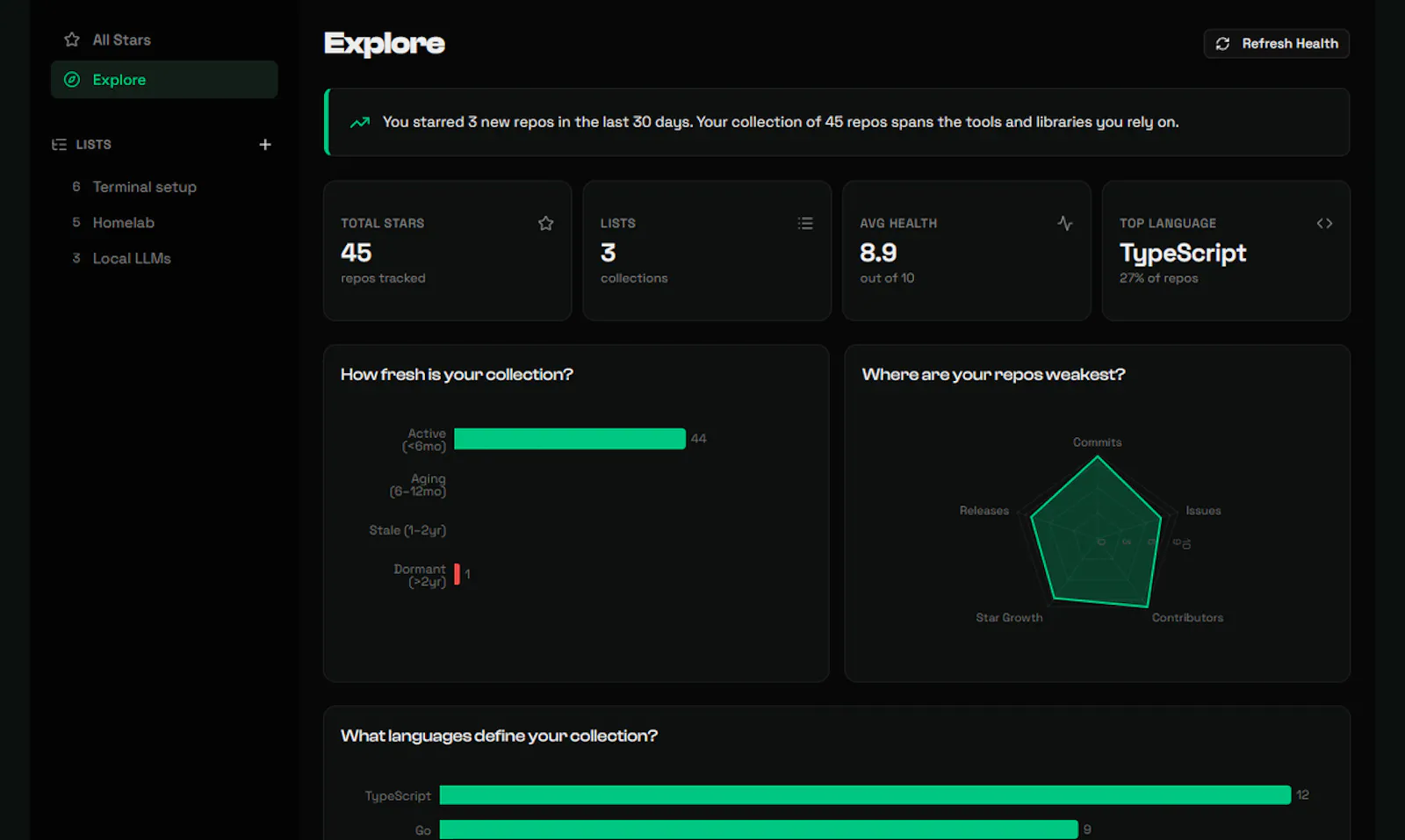 Stars Organizer screenshot 5