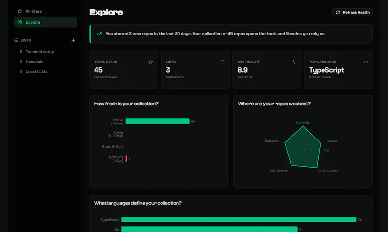 Stars Organizer screenshot 5