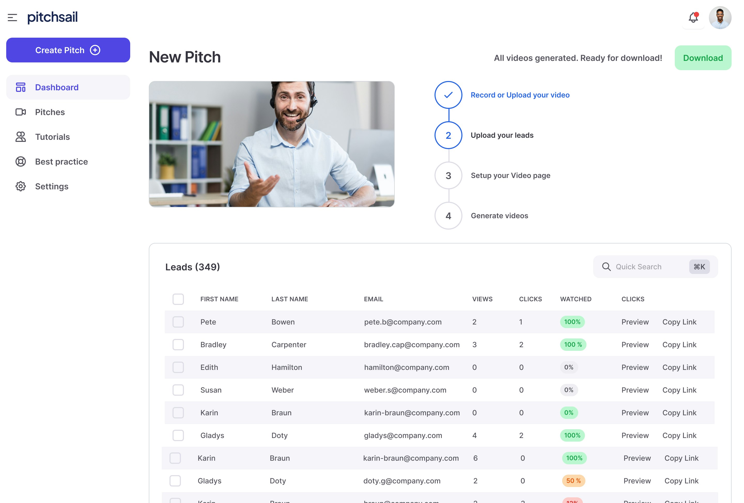 Pitchsail gallery image