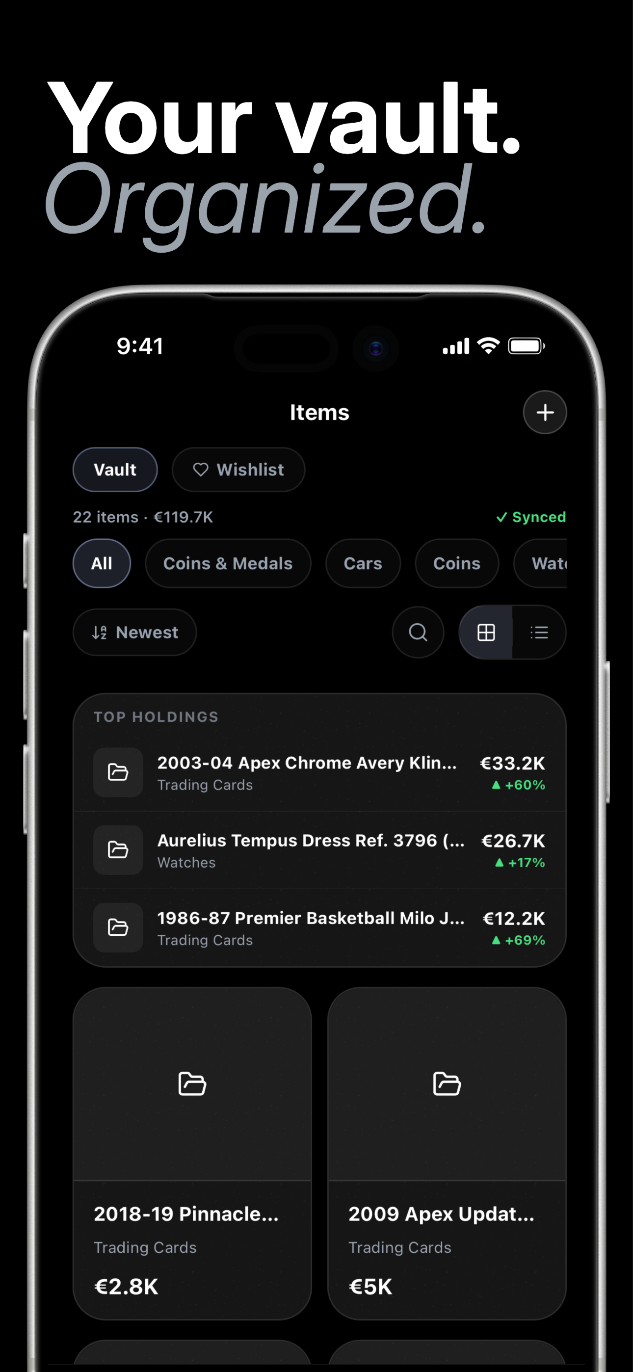 Locrow — Private Collector Vault for iOS gallery image