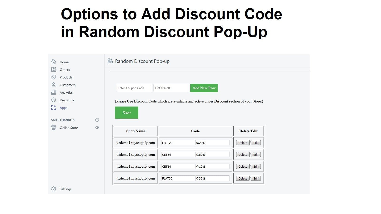Random Discount Pop‑up media 3