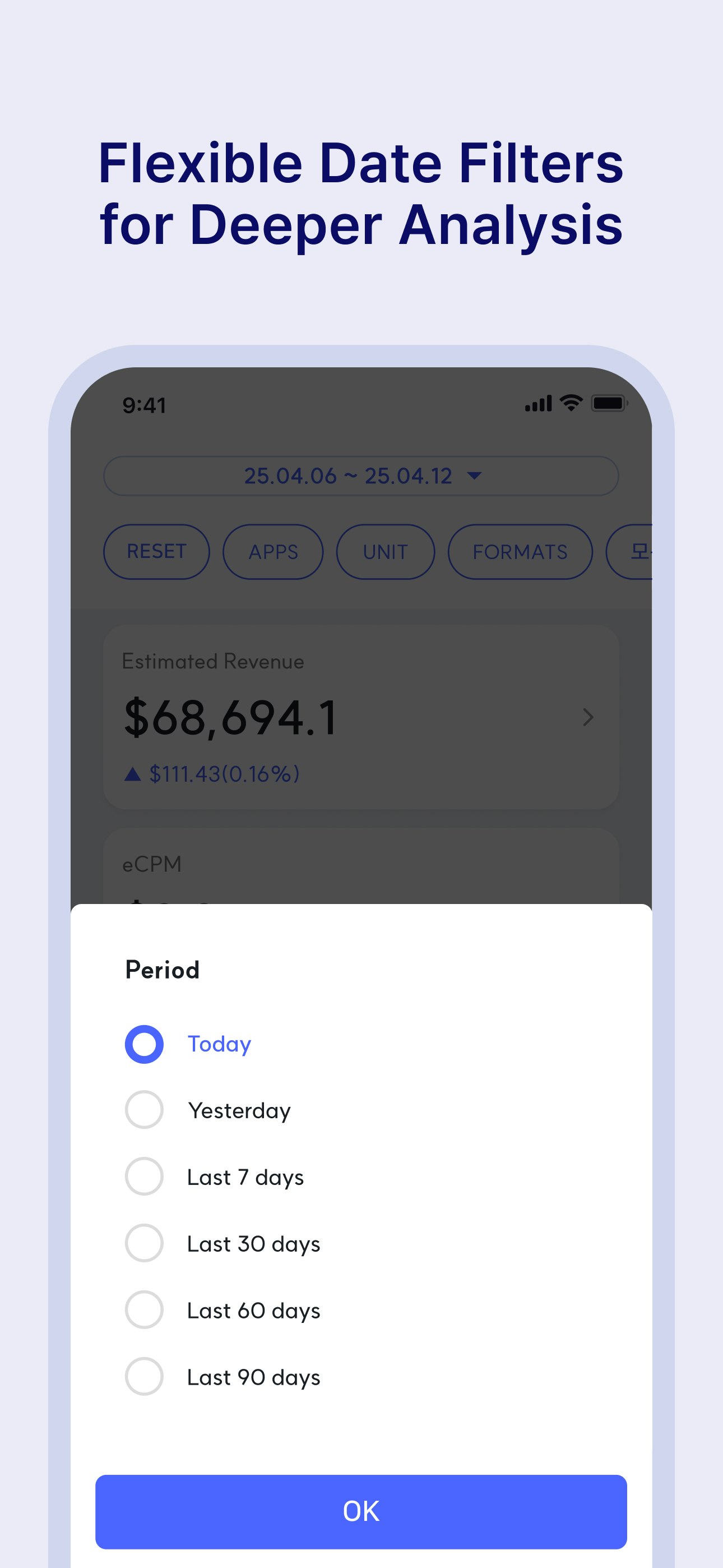 AD Tracker voor Admob - Een schone, betrouwbare ADMOB Analytics -app media 6