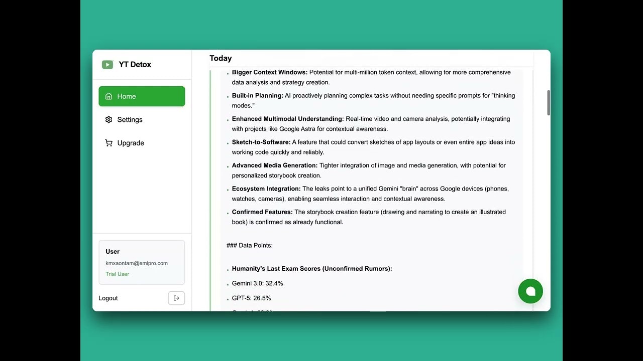 YT Detox gallery image