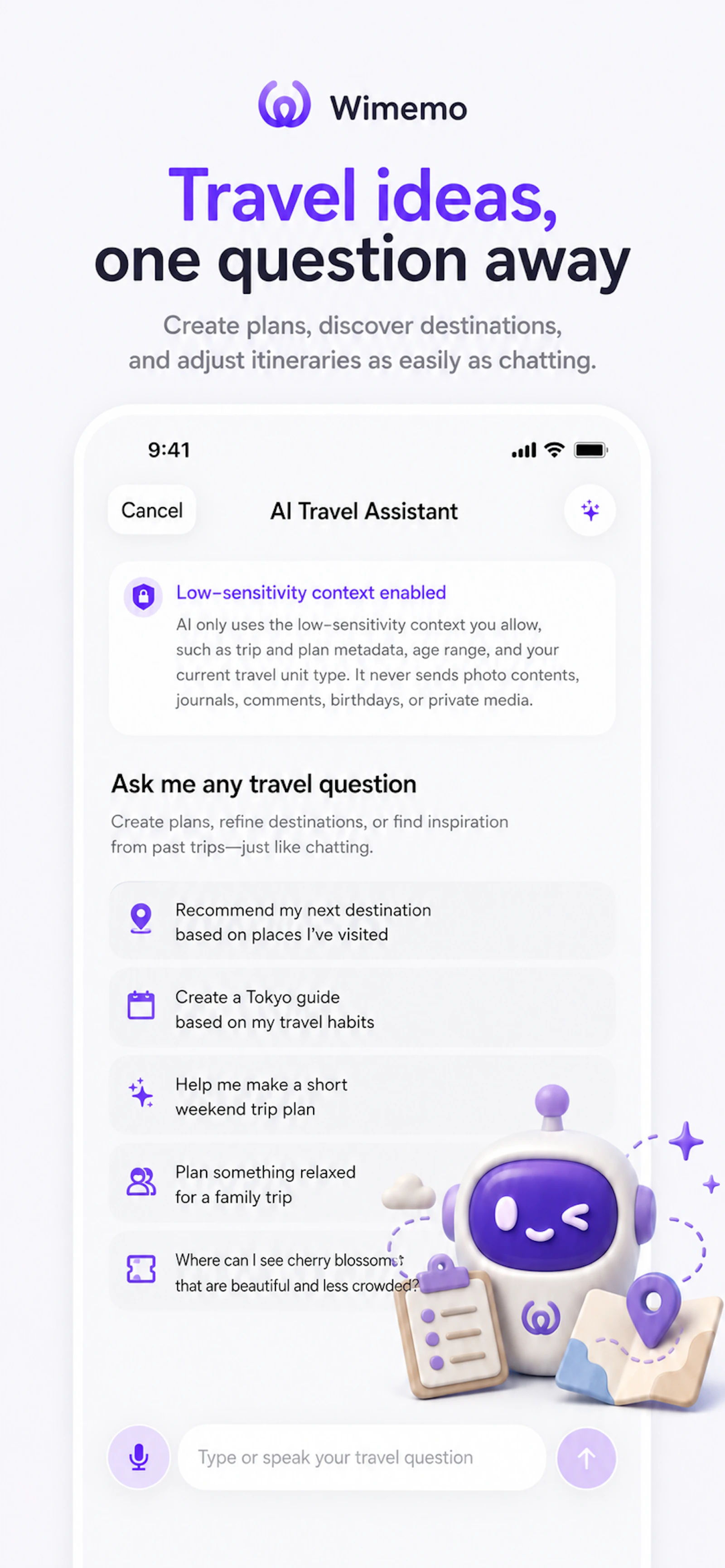 Wimemo - Travel photo map screenshot 7