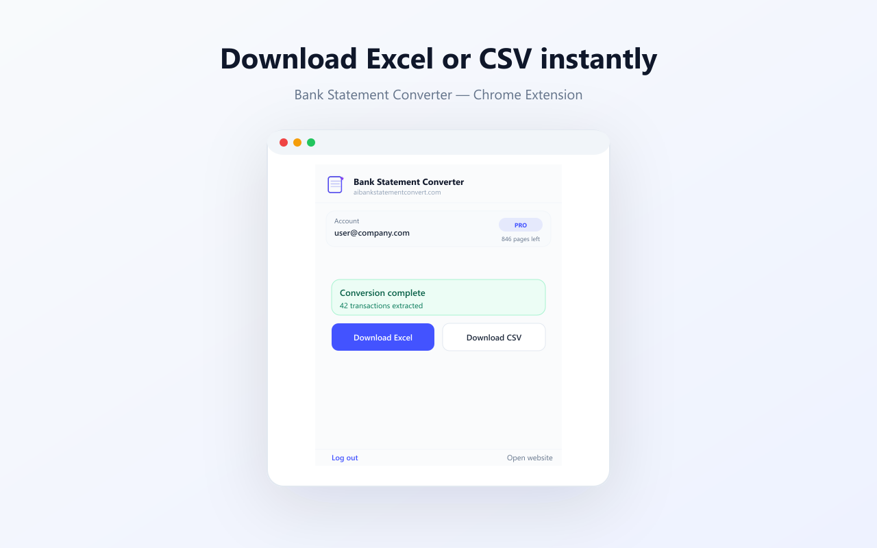 Bank Statement Converter gallery image