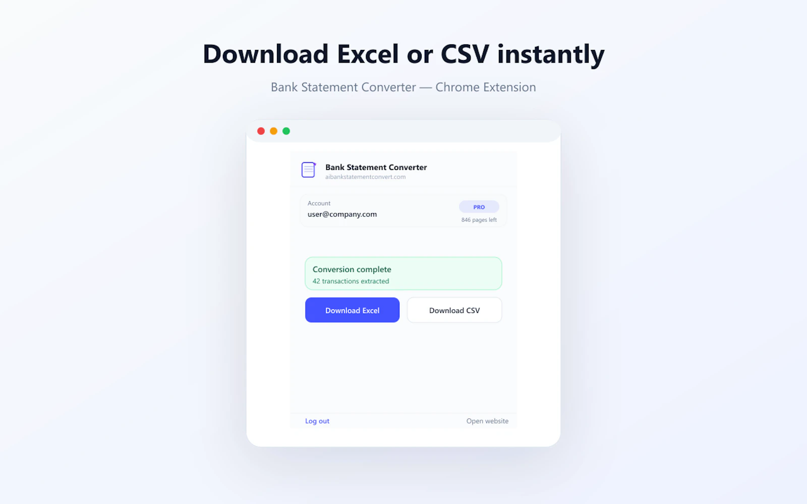 Bank Statement Converter screenshot 5