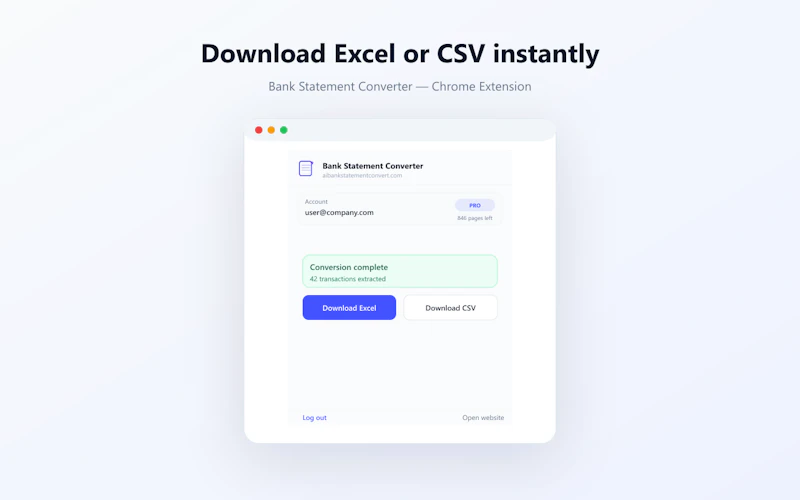 Bank Statement Converter screenshot 5