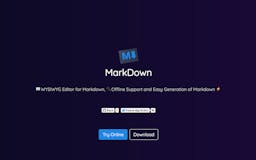 Markdown Editor media 3