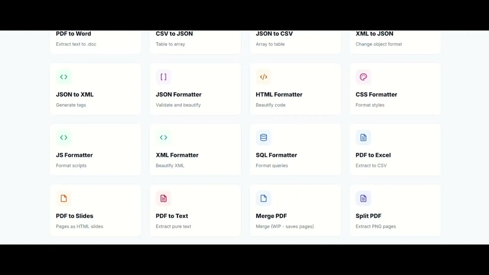 WebToolsPack screenshot 1 (video preview)