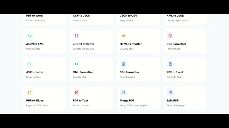 WebToolsPack screenshot 1 (video preview)