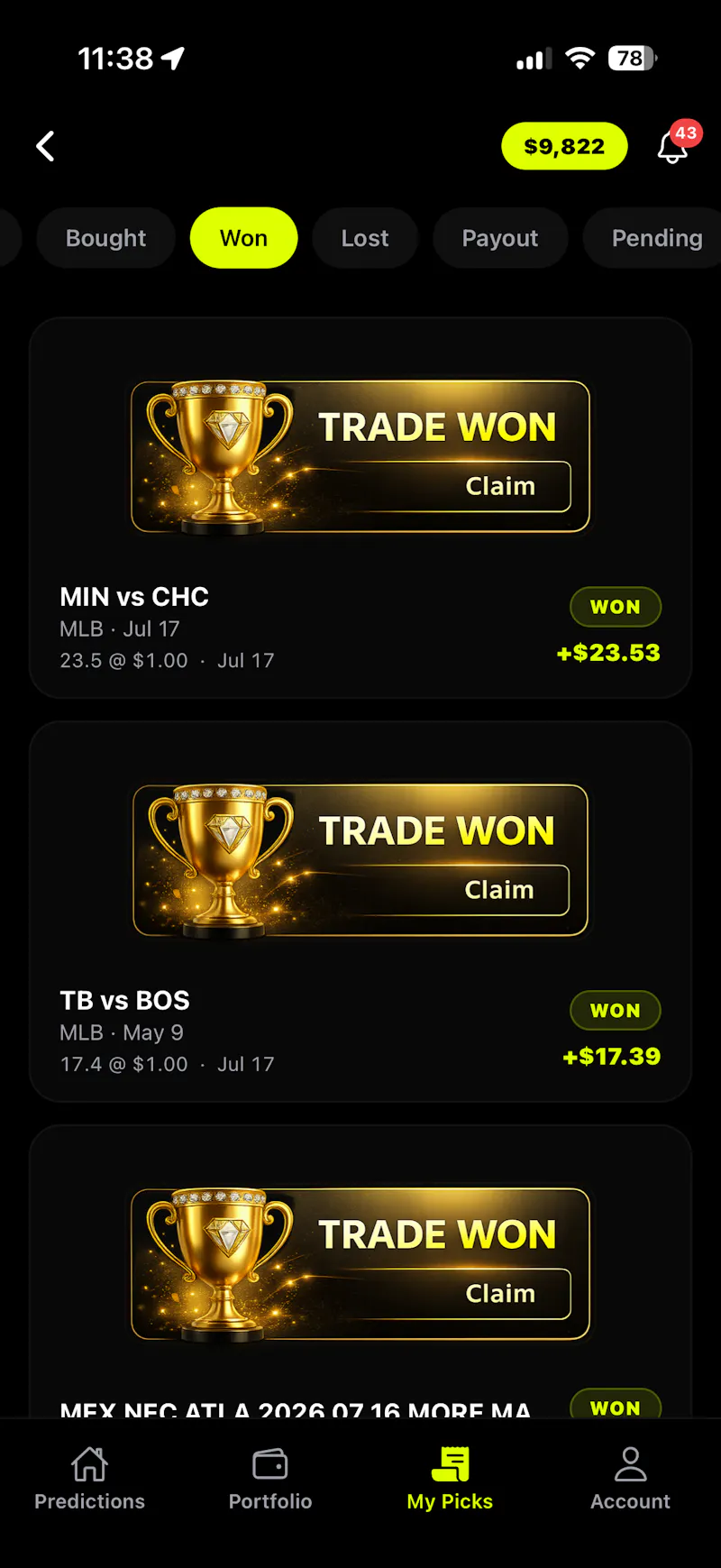 Predictions Picks screenshot 16