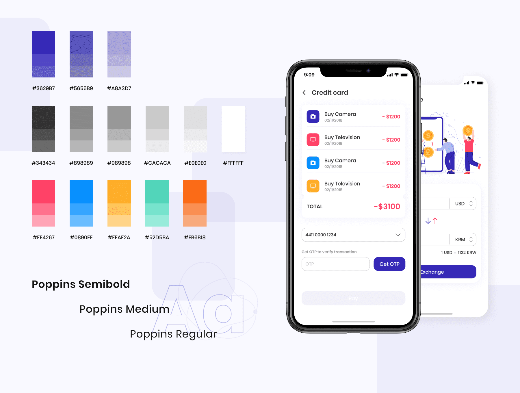 AiriBank - Banking & Finance App UI KIT gallery image