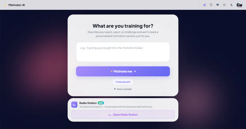 Motivator-AI screenshot 1