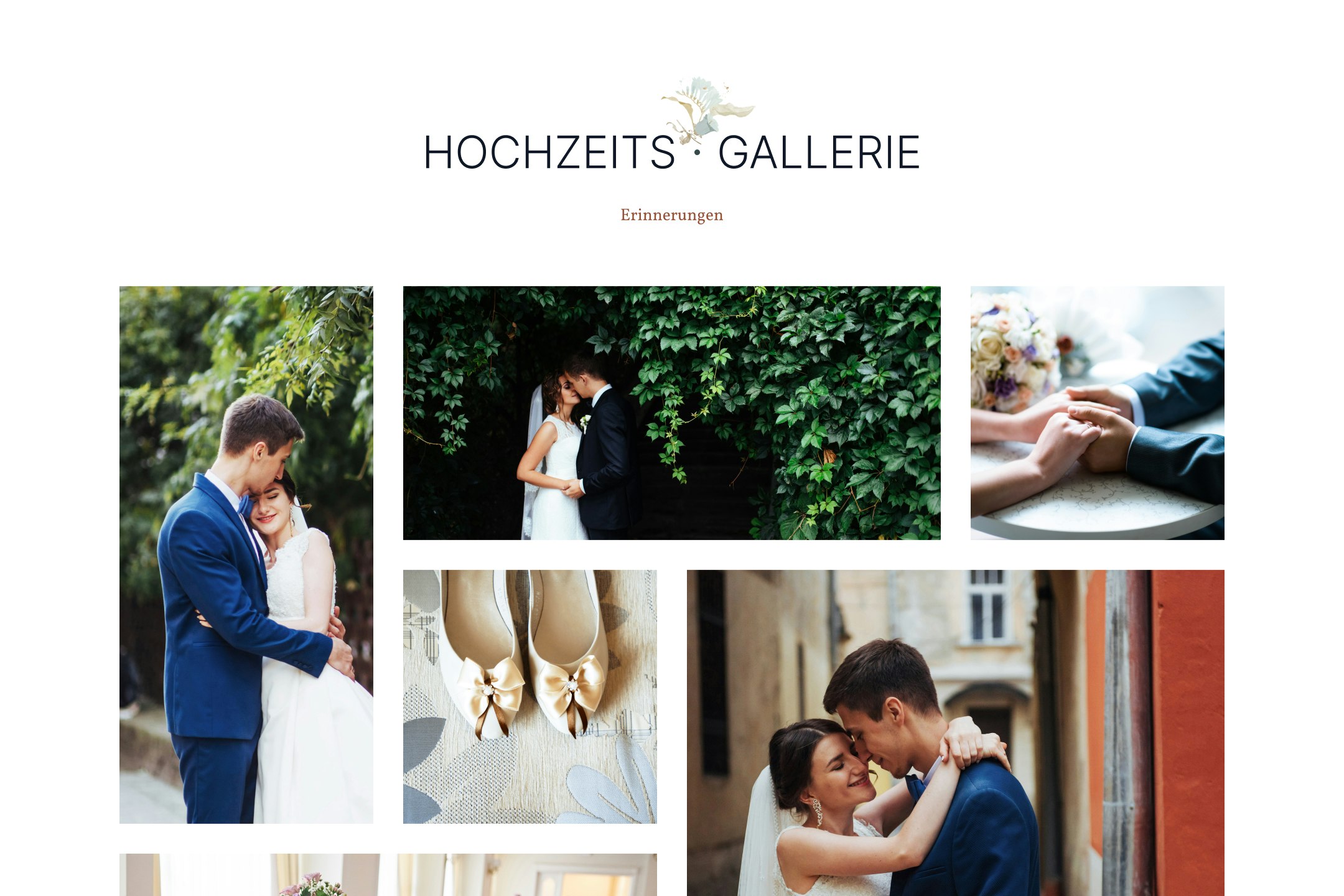 Websites for weddings gallery image