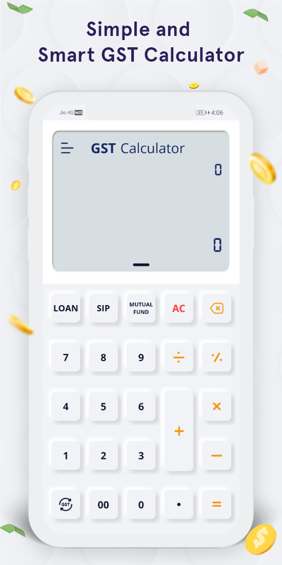 GST Calculator - CGST & SGST - Estimate gross or net product price on basis of GST rates. media 2
