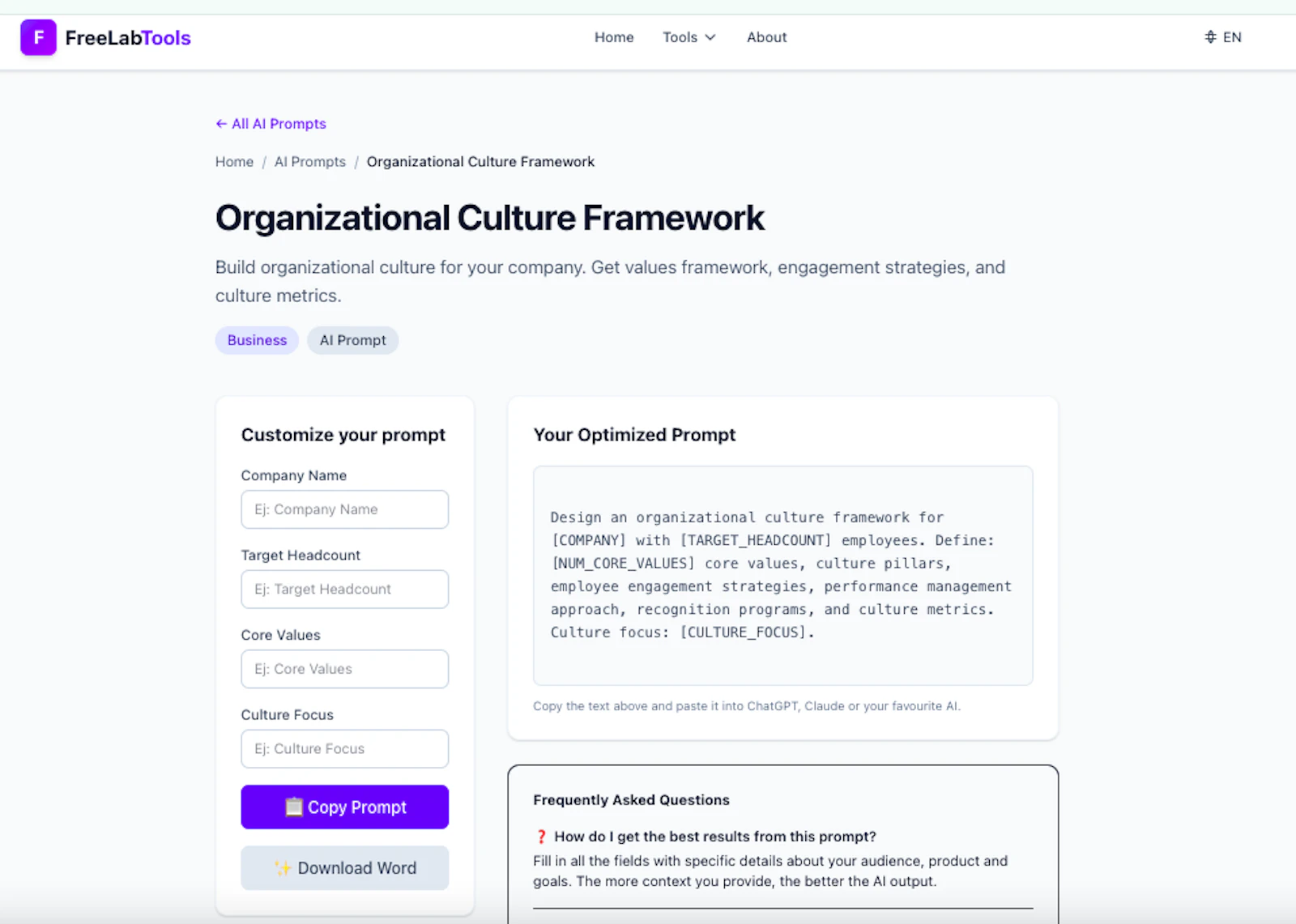 FreeLabTools — Free Browser Tools screenshot 1