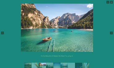 Simple React Lightbox gallery image