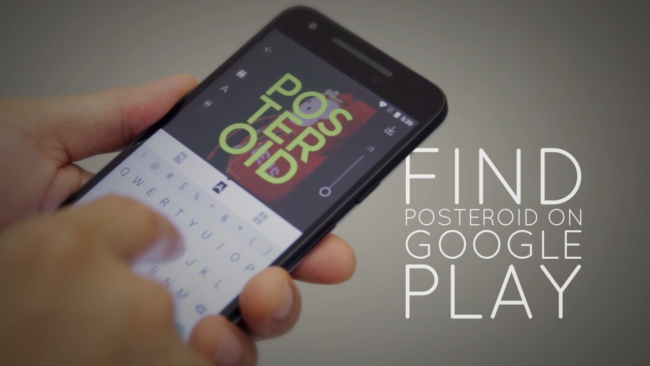 Posteroid gallery image