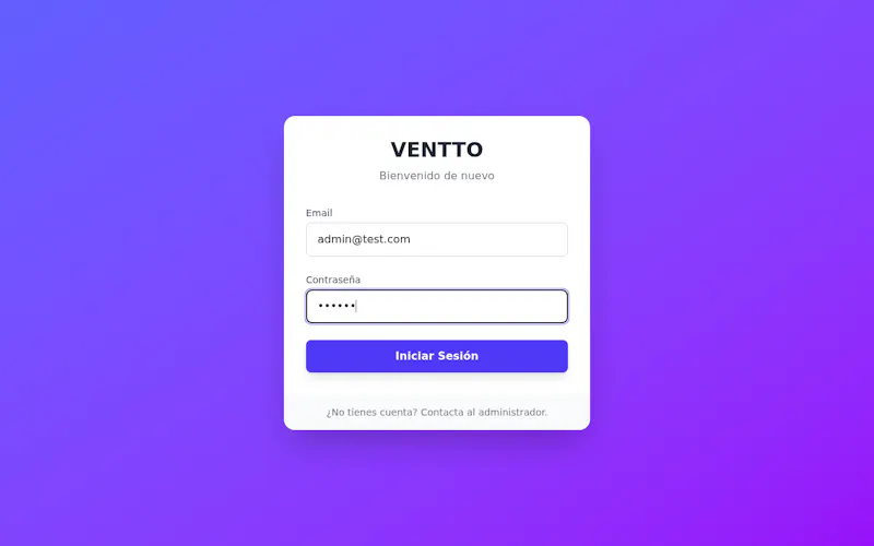 Ventto POS screenshot 1