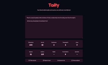 Tally - Word Counter gallery image