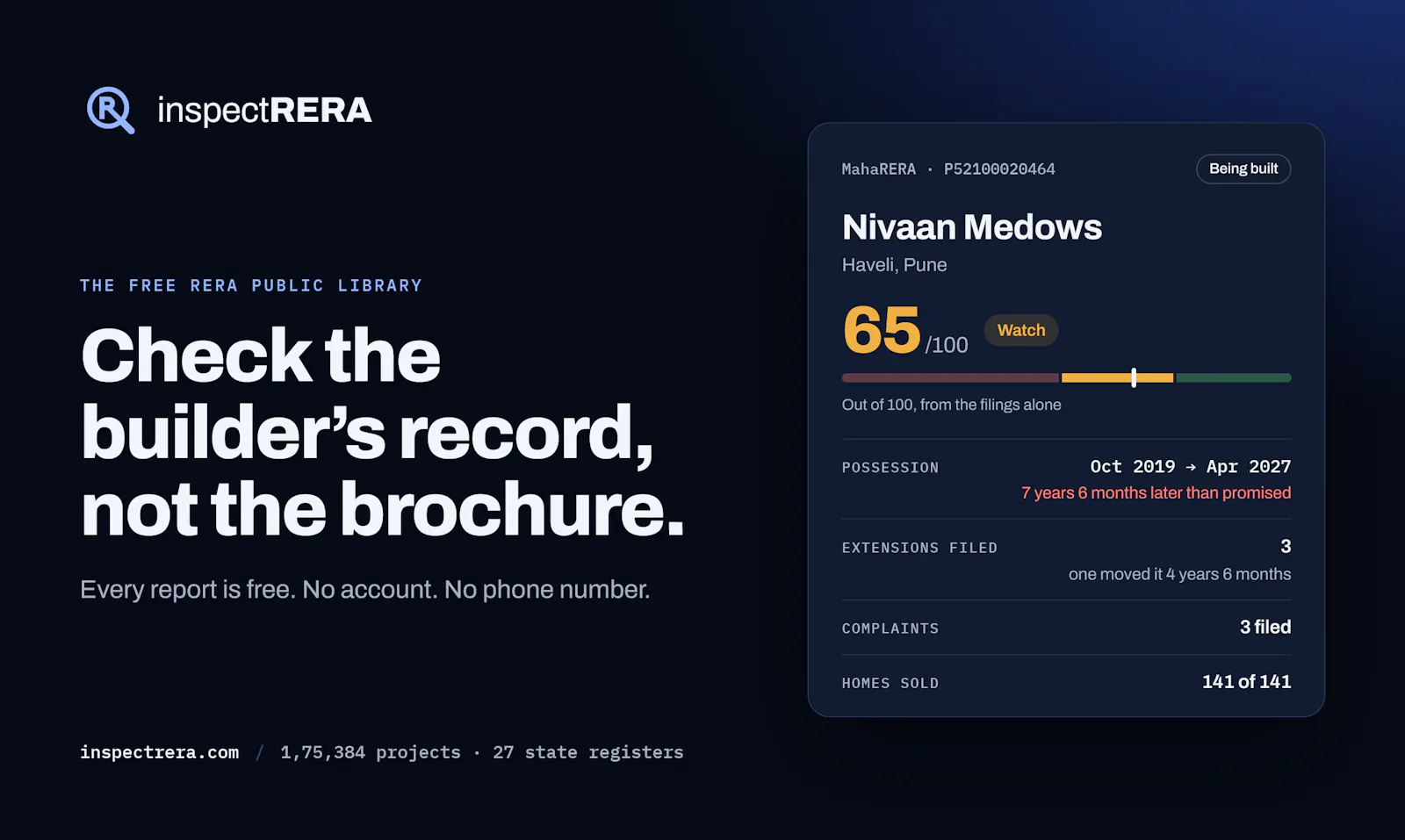 inspectRERA screenshot 2