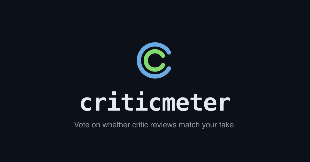 CriticMeter gallery image