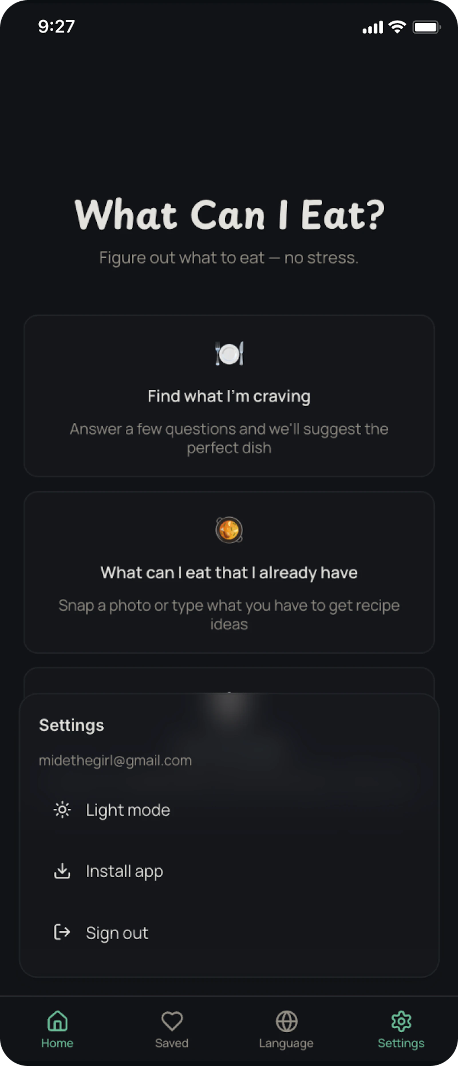 What Can I Eat? — Food Recommendations screenshot 16