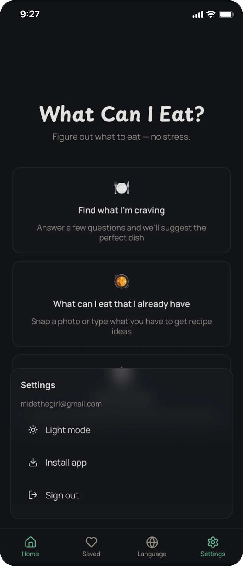 What Can I Eat? — Food Recommendations screenshot 16
