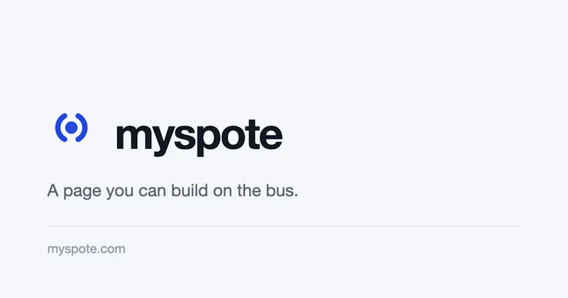 myspote screenshot 1