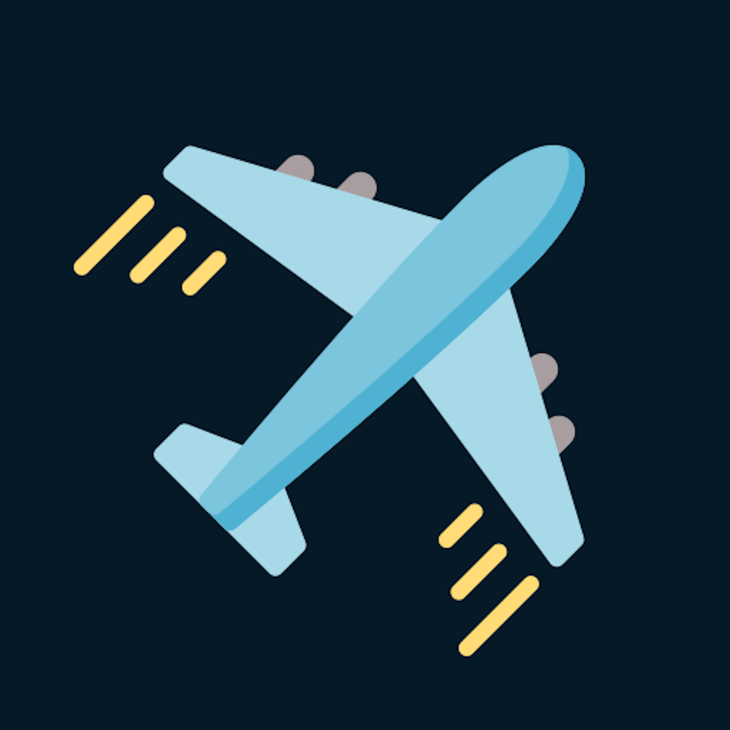 Avião acima de mim