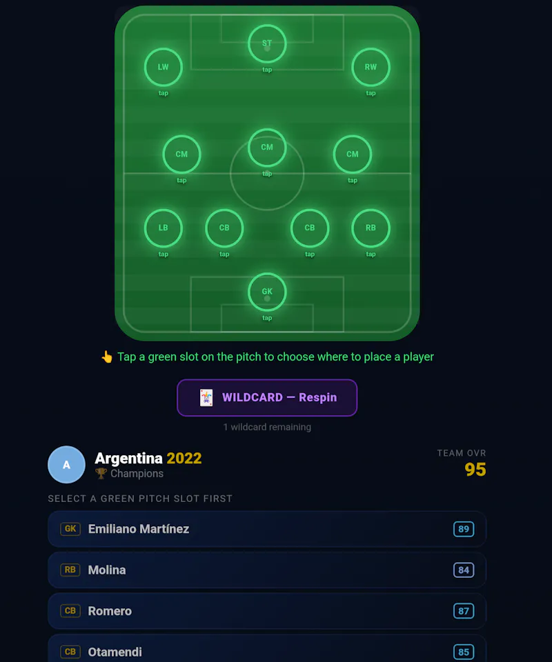 World Cup Legends screenshot 3