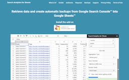Search Analytics for Sheets media 1