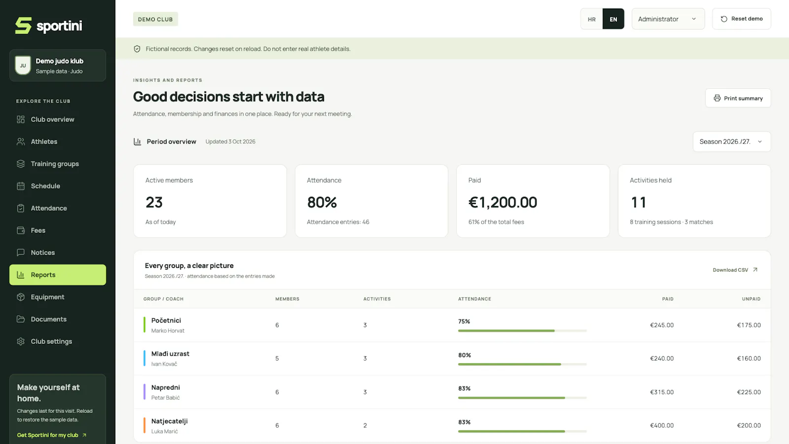Sportini screenshot 9