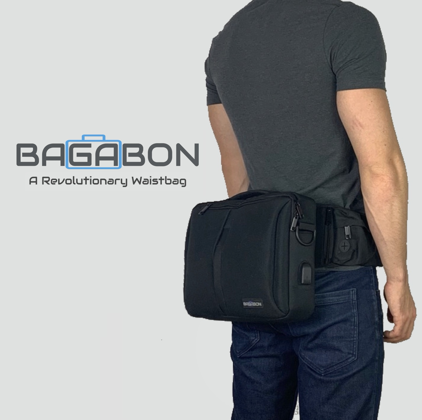 Bagabon | Innovative Laptop Waist Bag
